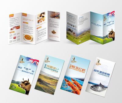 進口食品-產品宣傳折(zhe)頁(ye)
